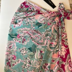 Paisley sarong maxi wrap